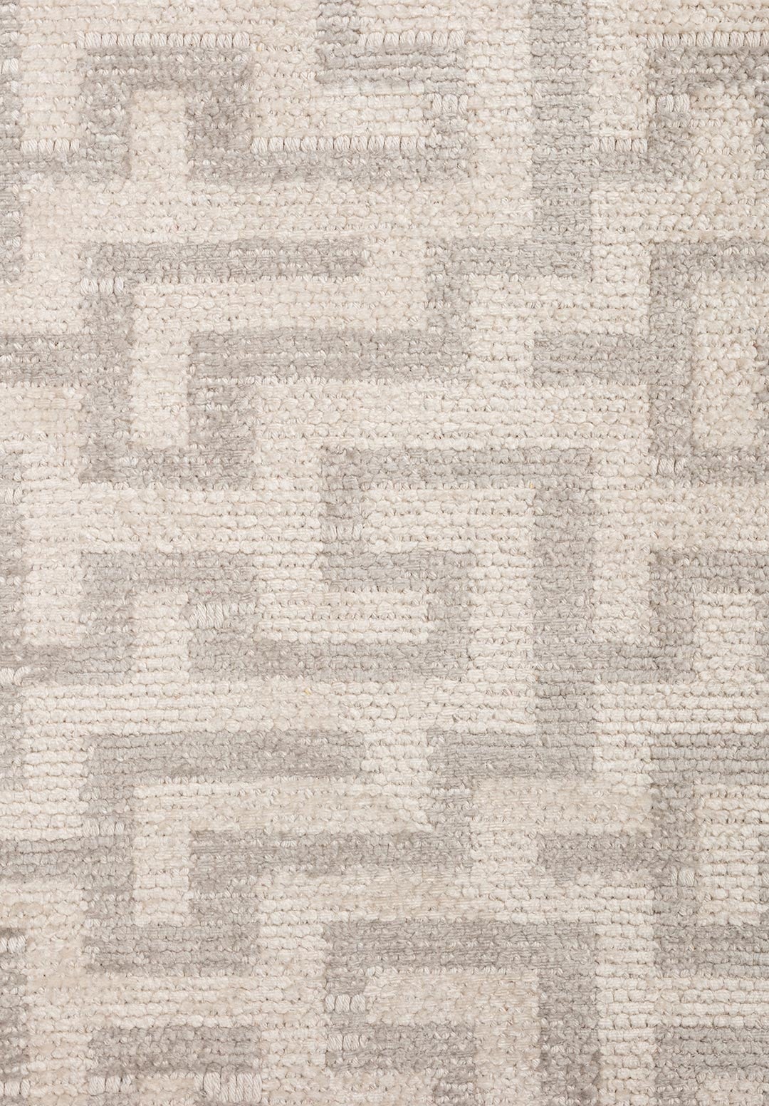 Caterpillar Light Grey - Ecru Rug
