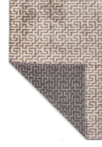 Caterpillar Dark Grey - Cream Rug