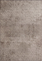 Caterpillar Dark Grey - Cream Rug