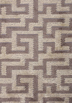 Caterpillar Dark Grey - Cream Rug