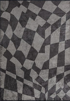 Flag Charcoal - Cream Rug