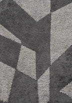 Flag Charcoal - Cream Rug