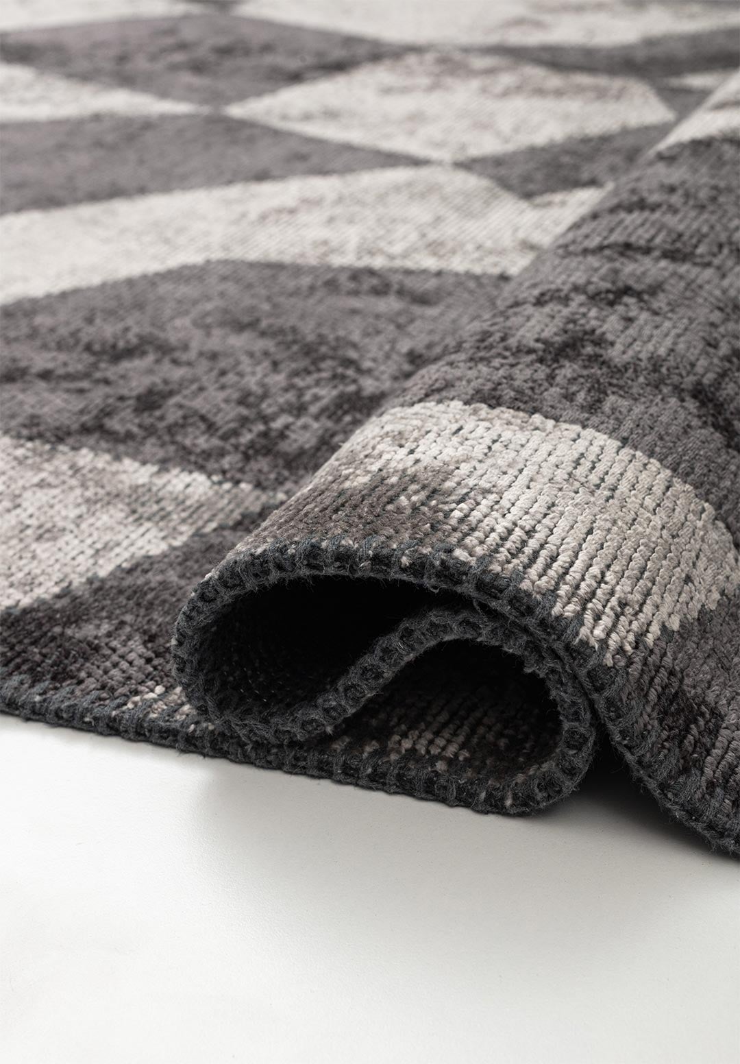 Flag Charcoal - Cream Rug