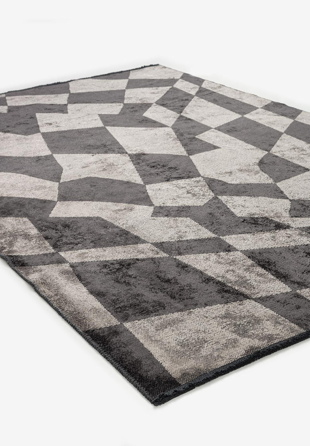 Flag Charcoal - Cream Rug