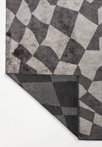 Flag Charcoal - Cream Rug