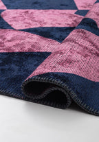 Flag Dark Navy - Pink Rug