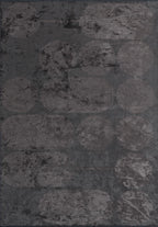 Diagram Charcoal Rug