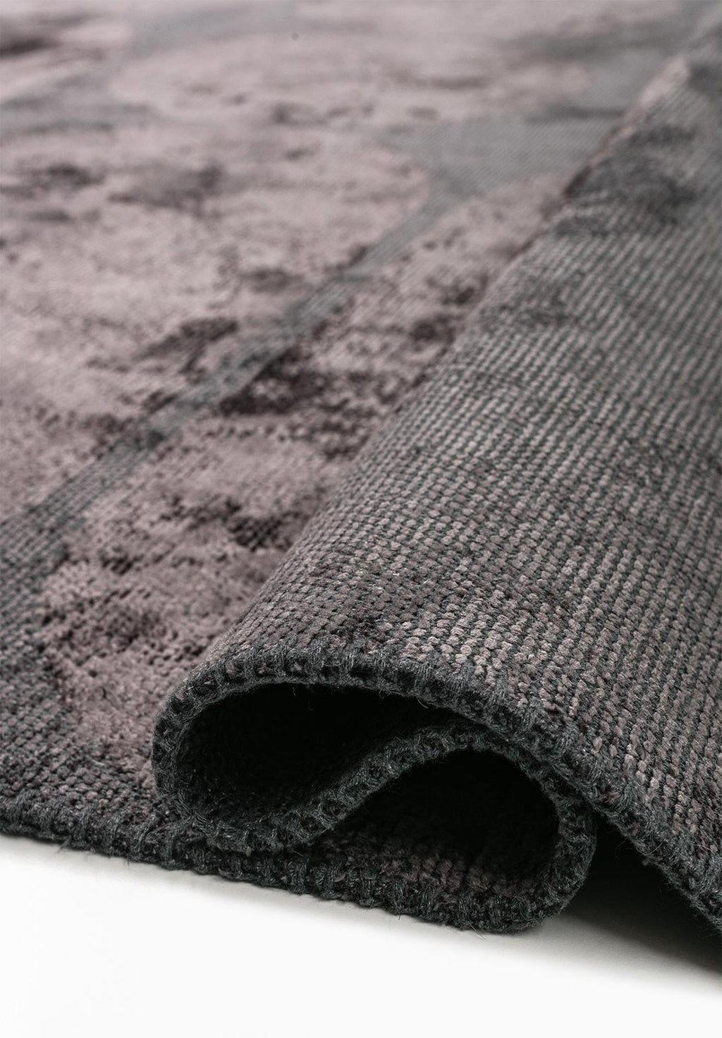 Diagram Charcoal Rug