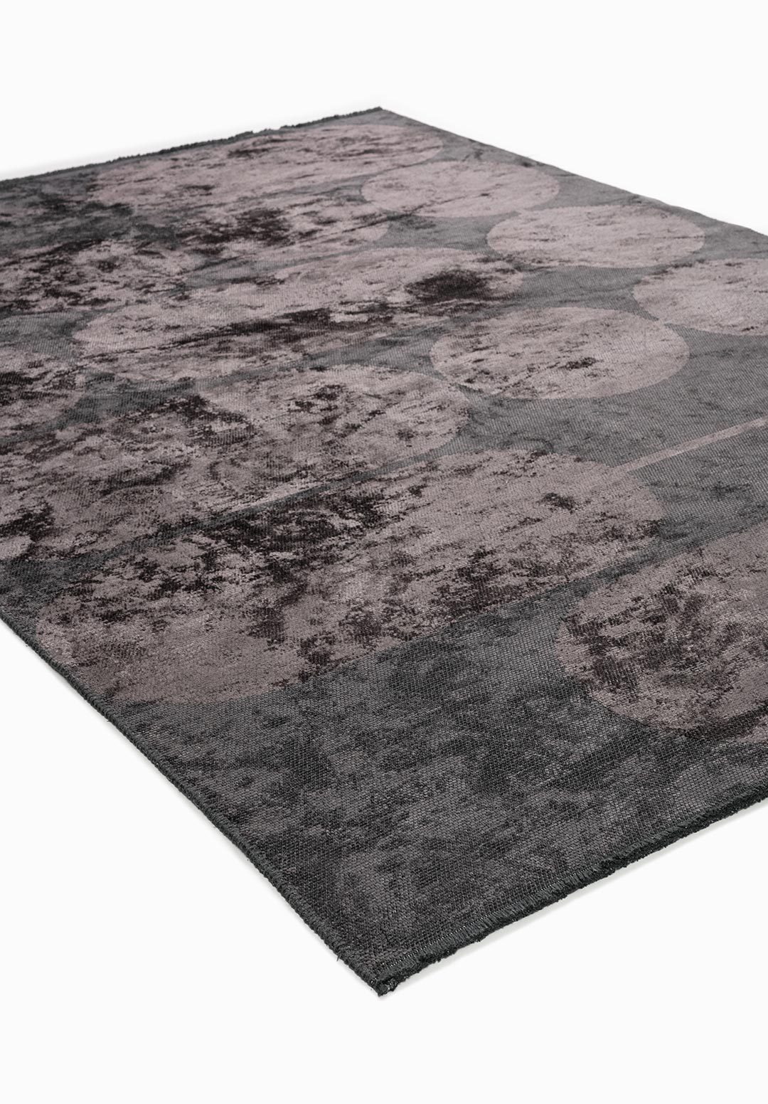 Diagram Charcoal Rug