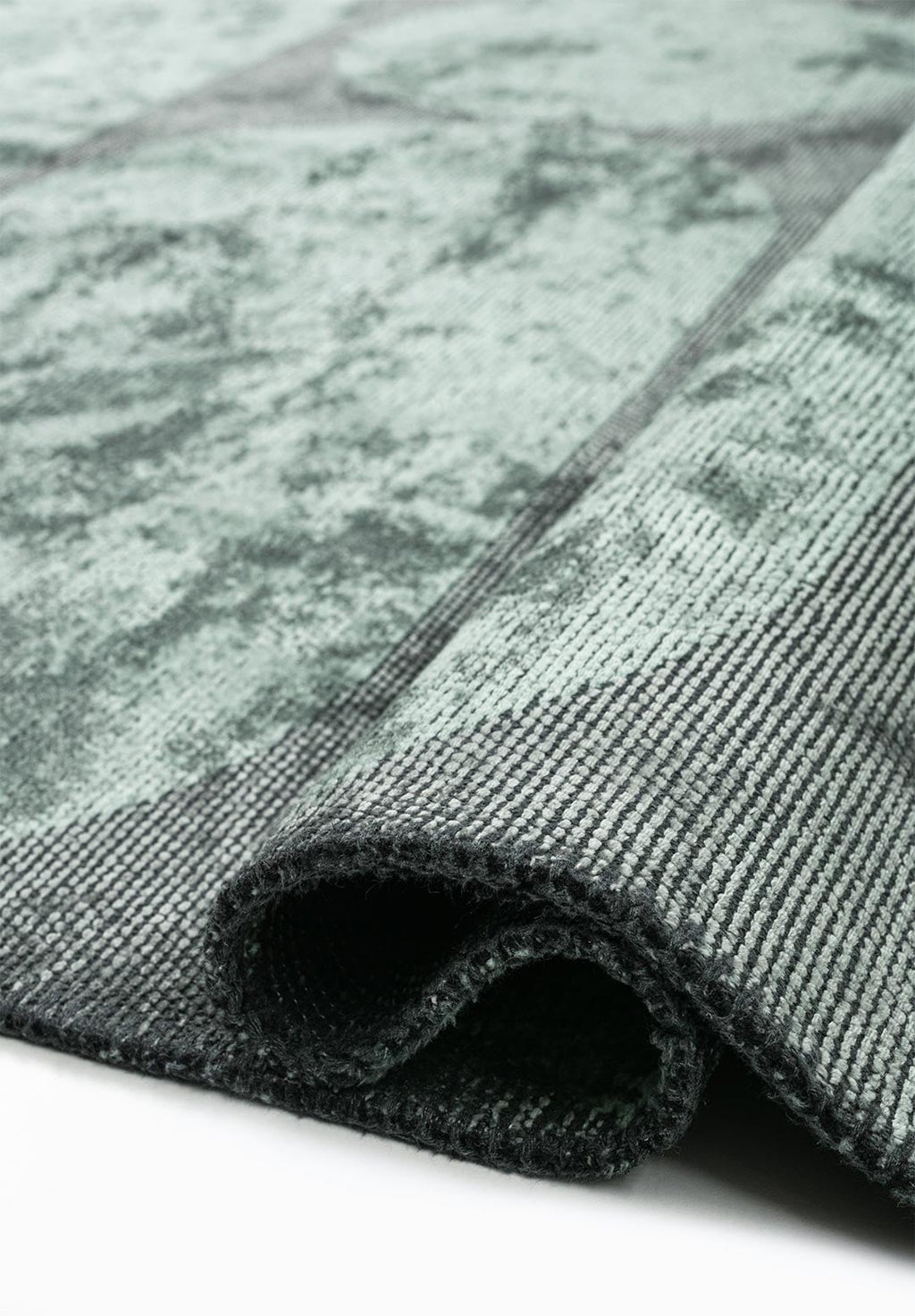 Diagram River Green Rug