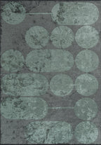 Diagram River Green Rug