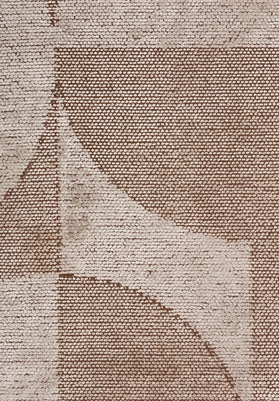 Circle Ecru - Coffee Rug