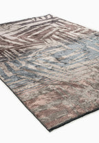 Graffiti Dark Mink - Cream Rug
