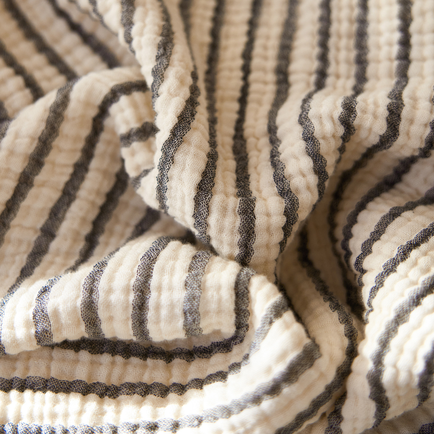 Woven Stripe Throw Blanket