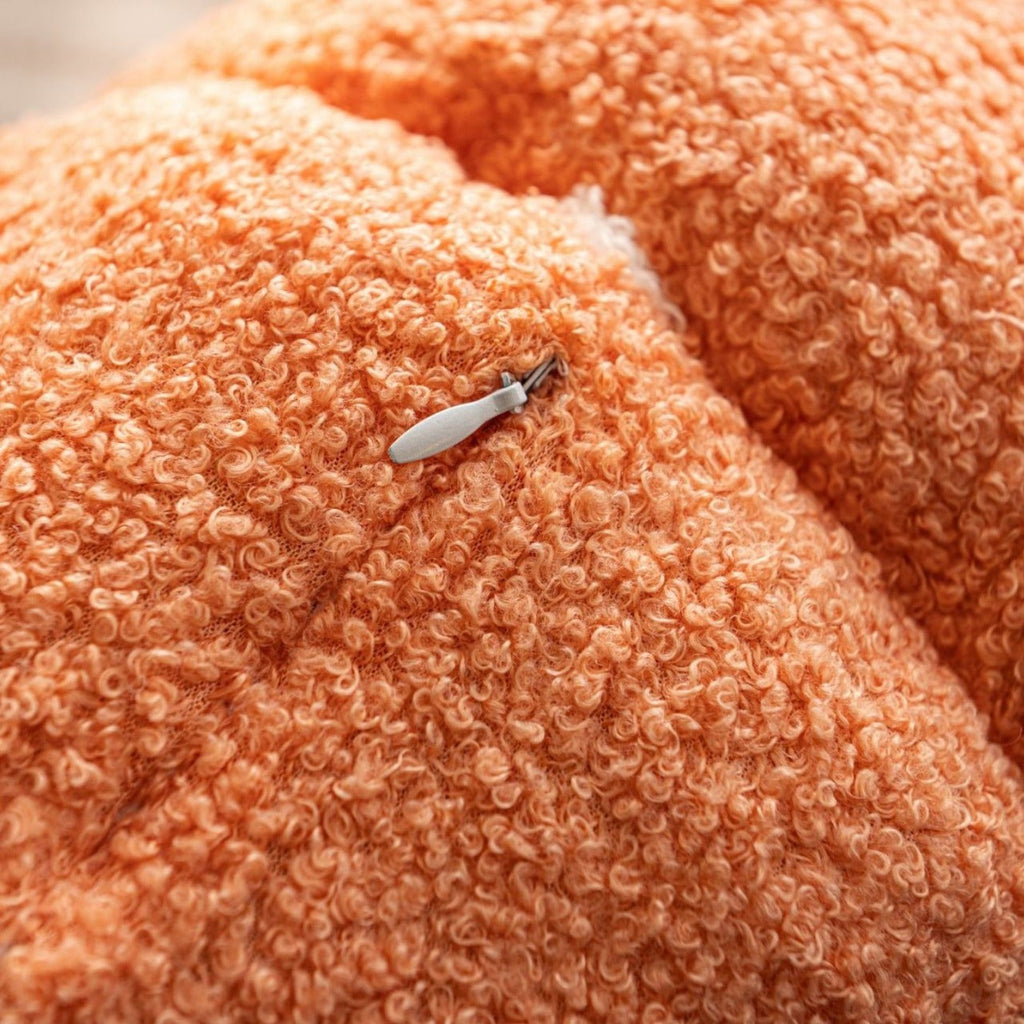 Cottage Pumpkin Dot Pillow