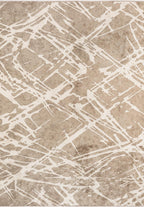 Drizzle Ecru - Nougat Rug