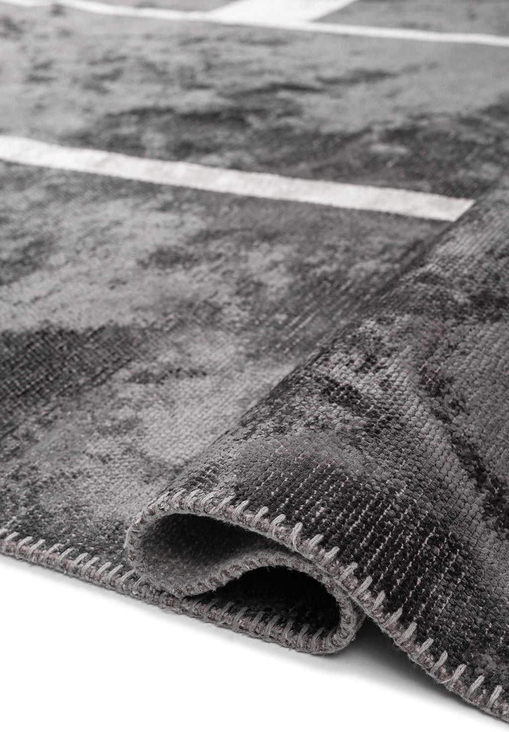 Cell Bone - Charcoal Rug