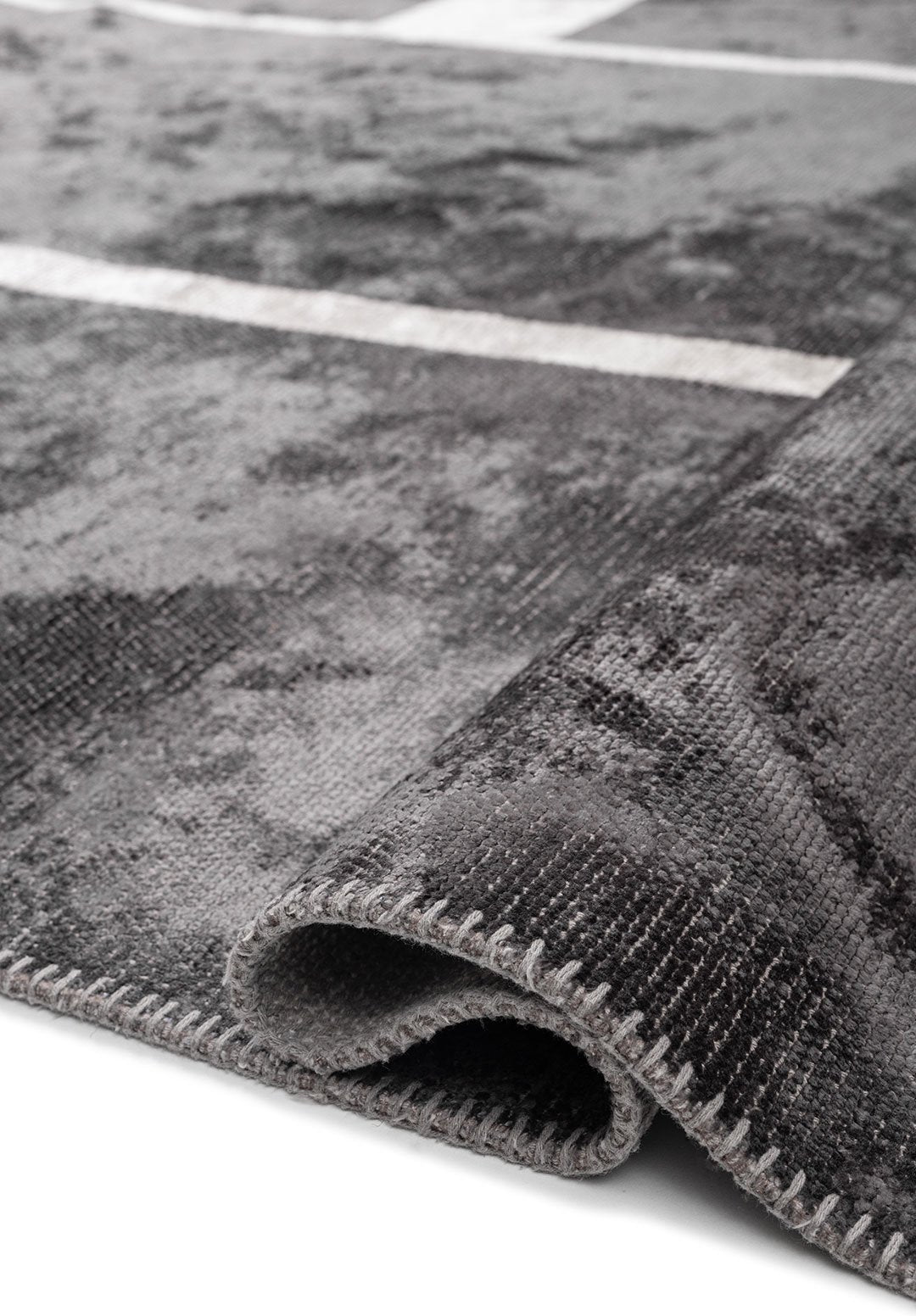 Cell Bone - Charcoal Rug