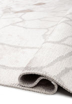 Dry Light Grey - Ecru Rug