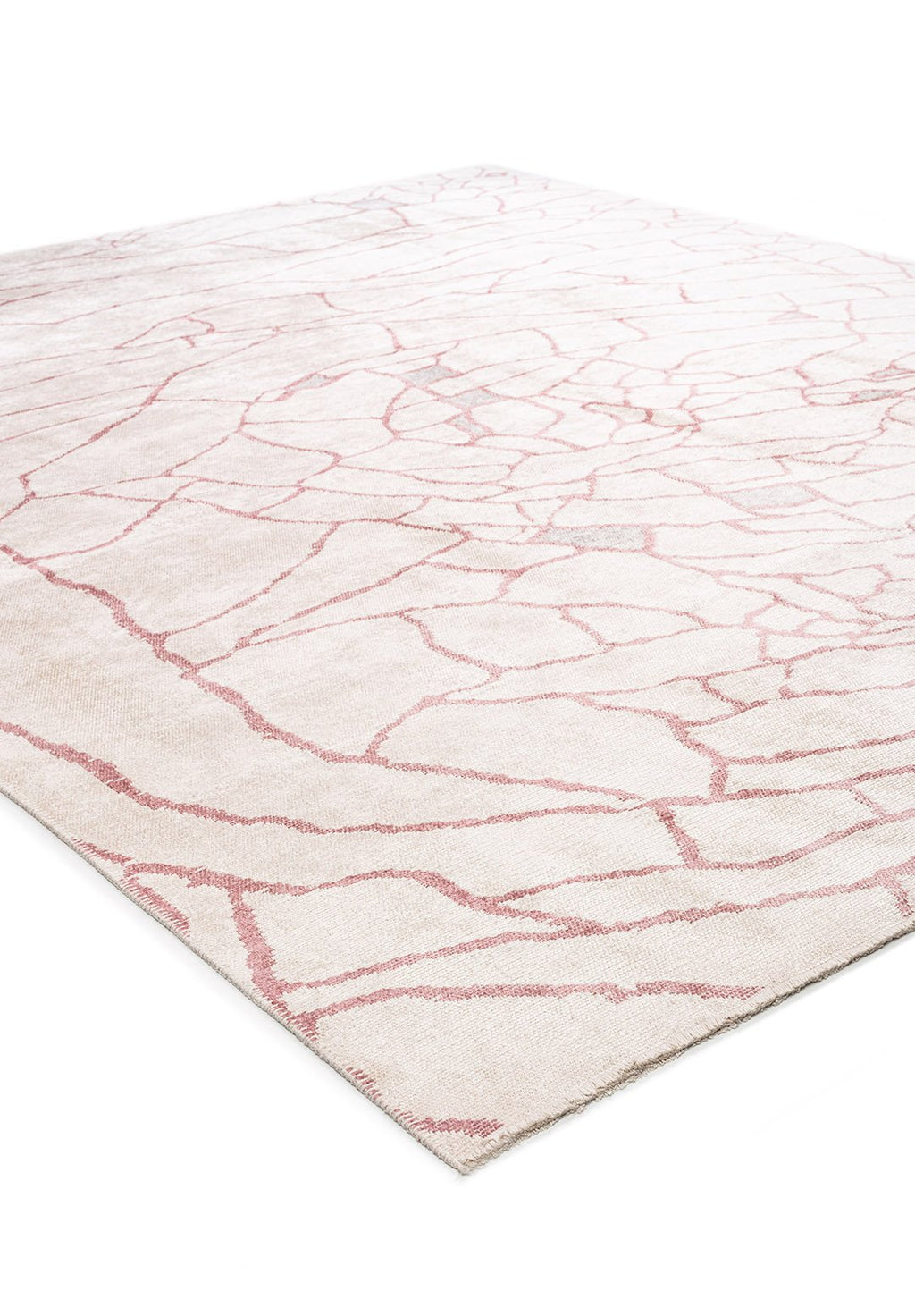 Dry Damson - Ecru Rug