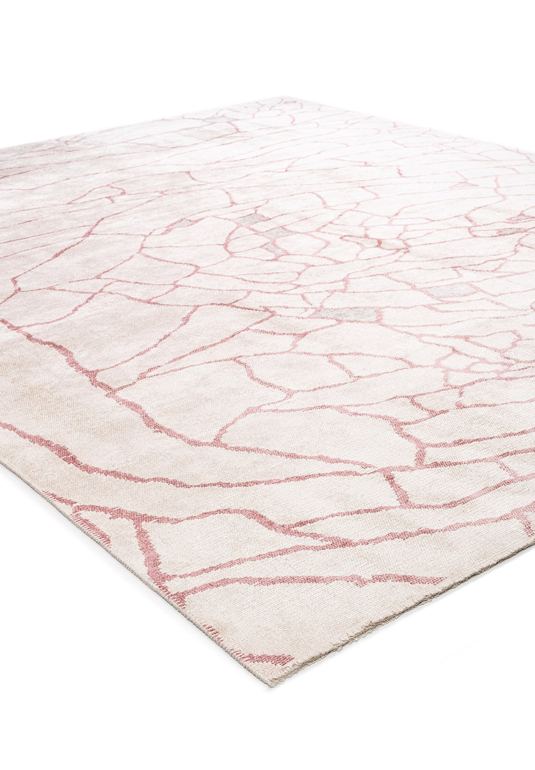 Dry Damson - Ecru Rug