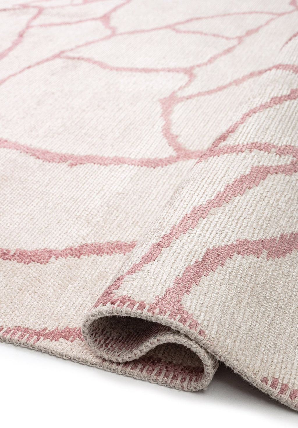 Dry Damson - Ecru Rug