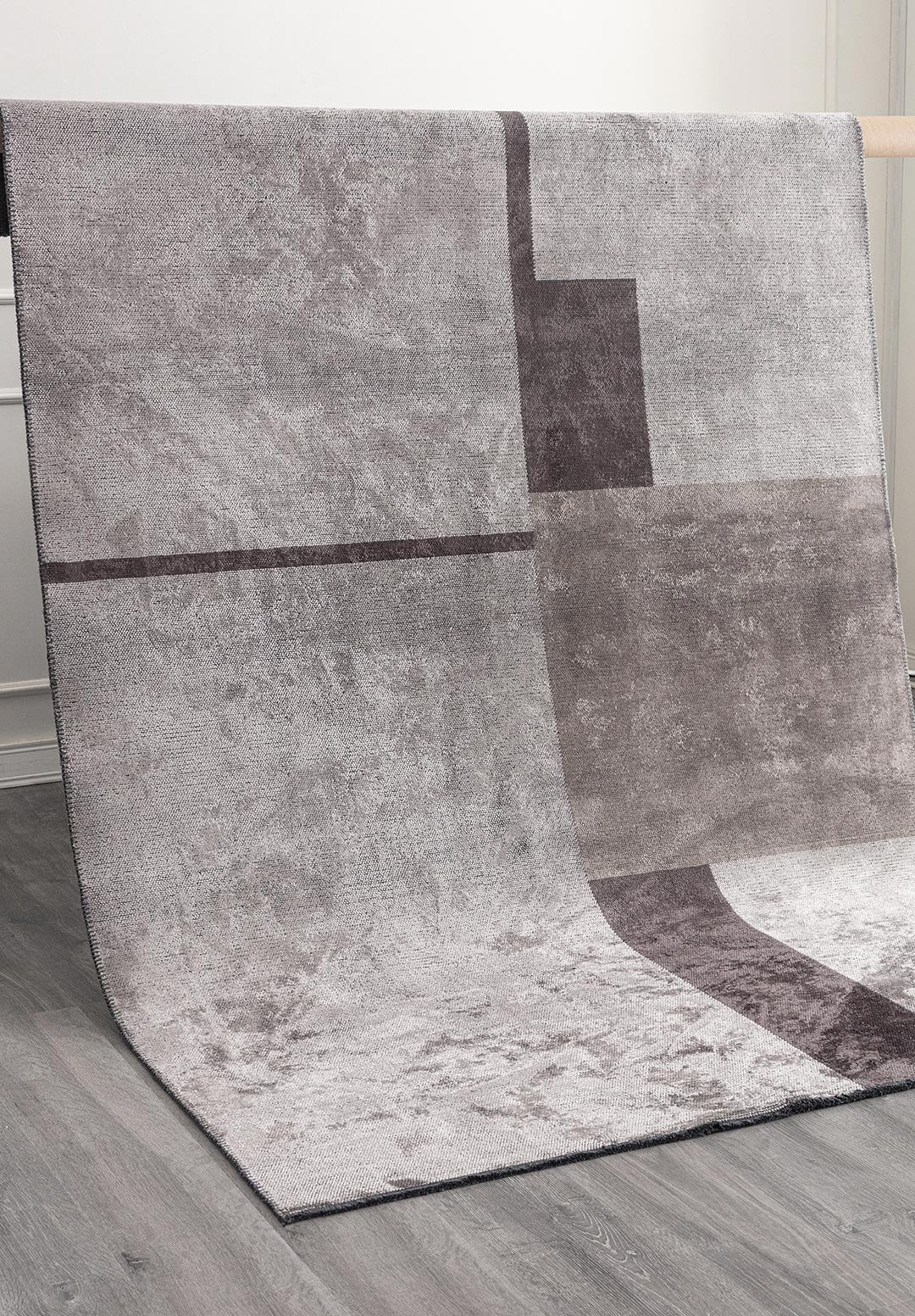 Block Charcoal - Dark Grey Rug
