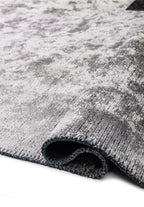 Block Black - Light Grey Rug
