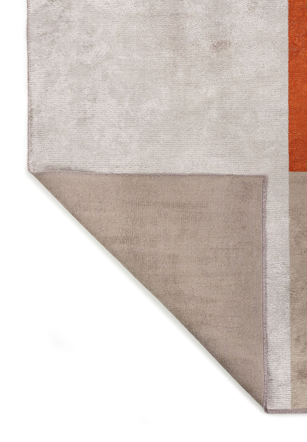 Block Rust - Bone Rug