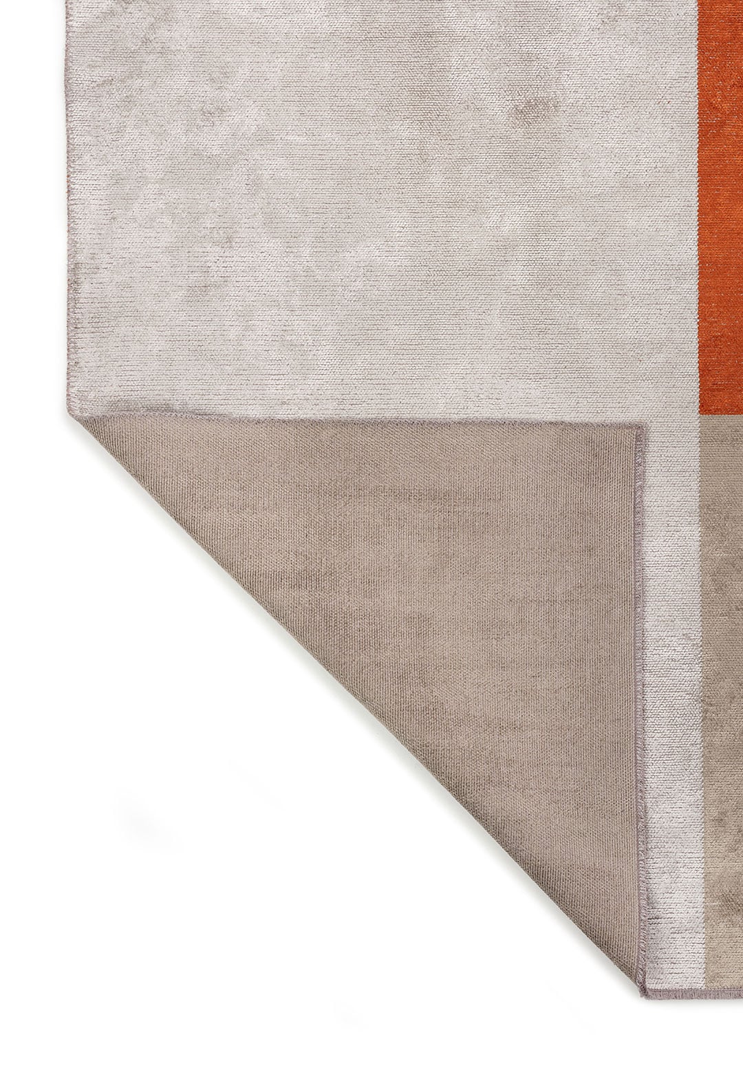 Block Rust - Bone Rug