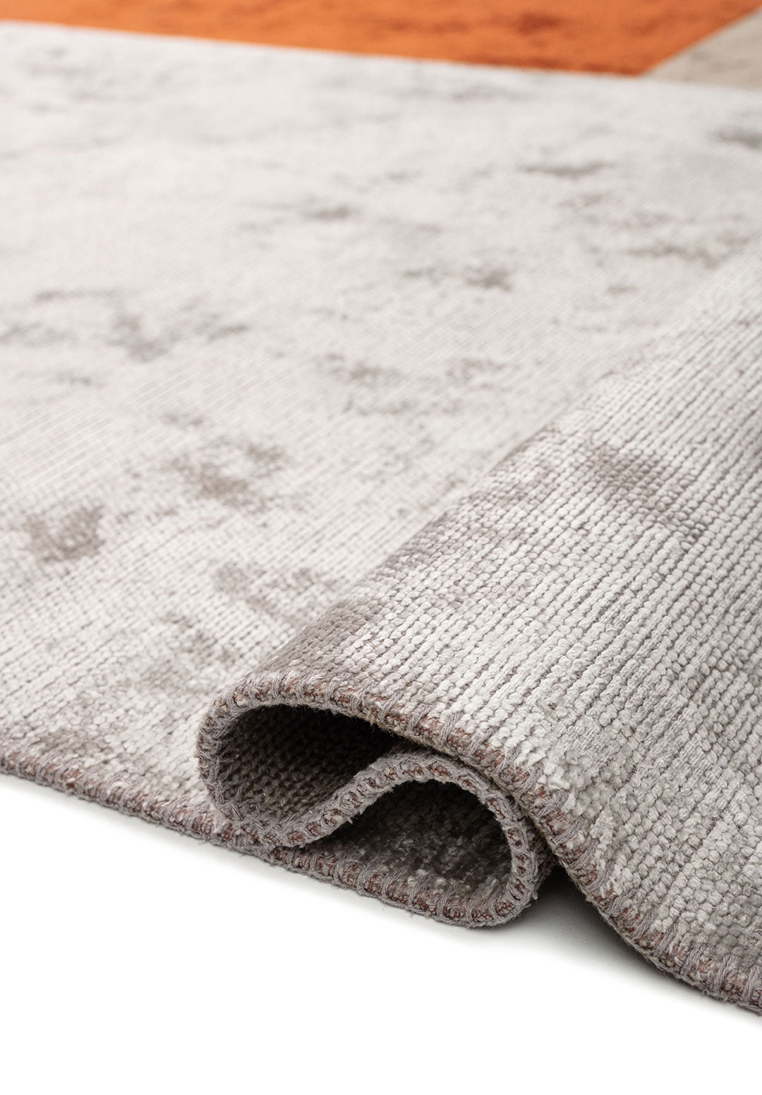Block Rust - Bone Rug