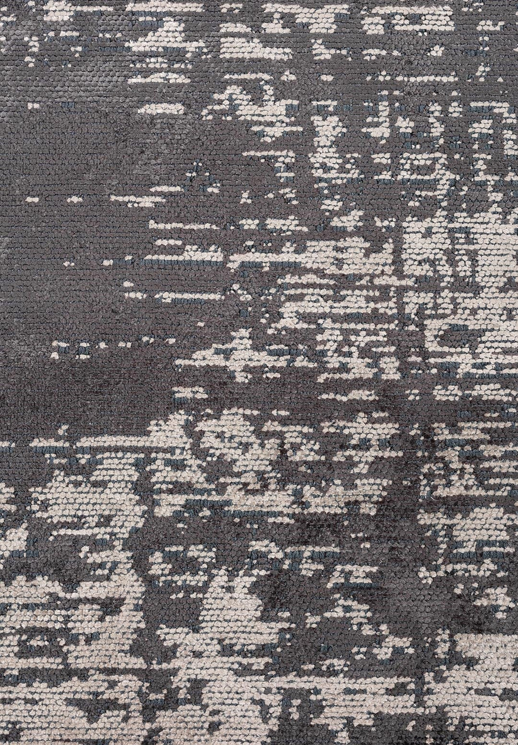 Fog Charcoal - Cream Rug