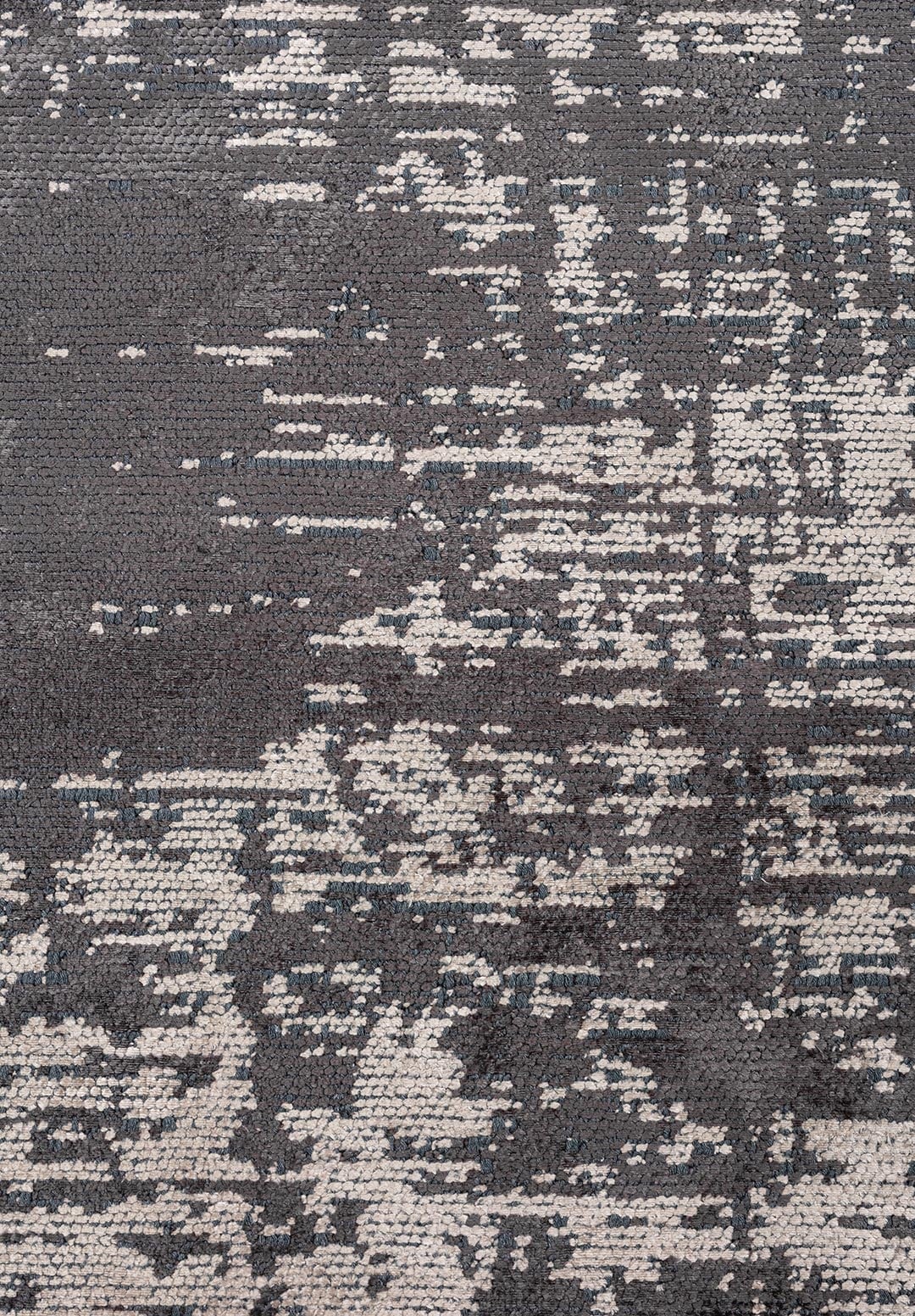 Fog Charcoal - Cream Rug