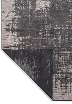 Fog Charcoal - Cream Rug