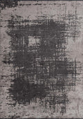 Fog Charcoal - Cream Rug