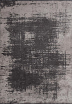 Fog Charcoal - Cream Rug