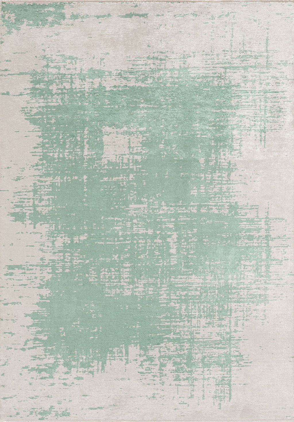 Fog River Green - Ecru Rug