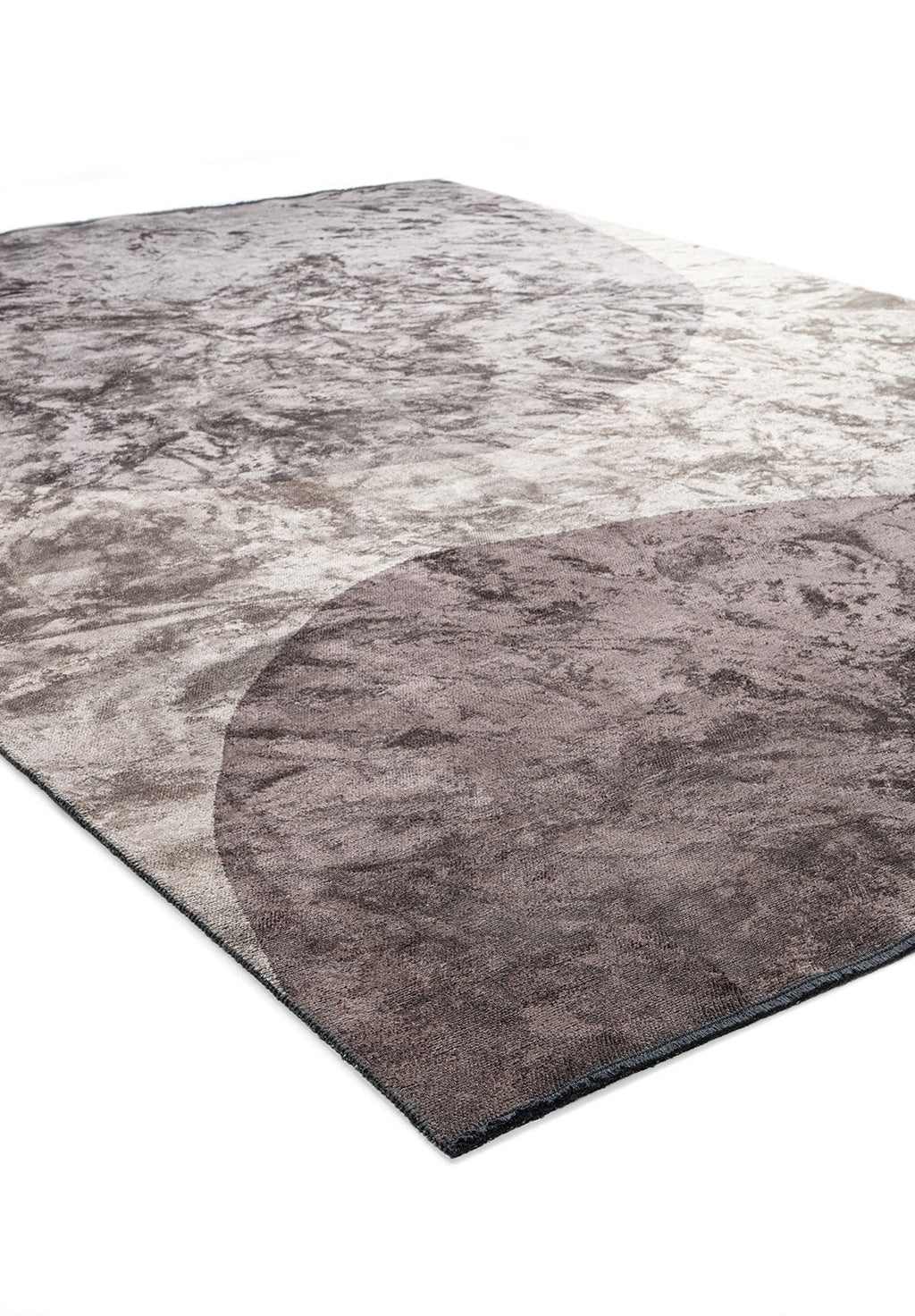 Land Dark Grey - Beige Rug