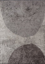 Land Dark Grey - Beige Rug