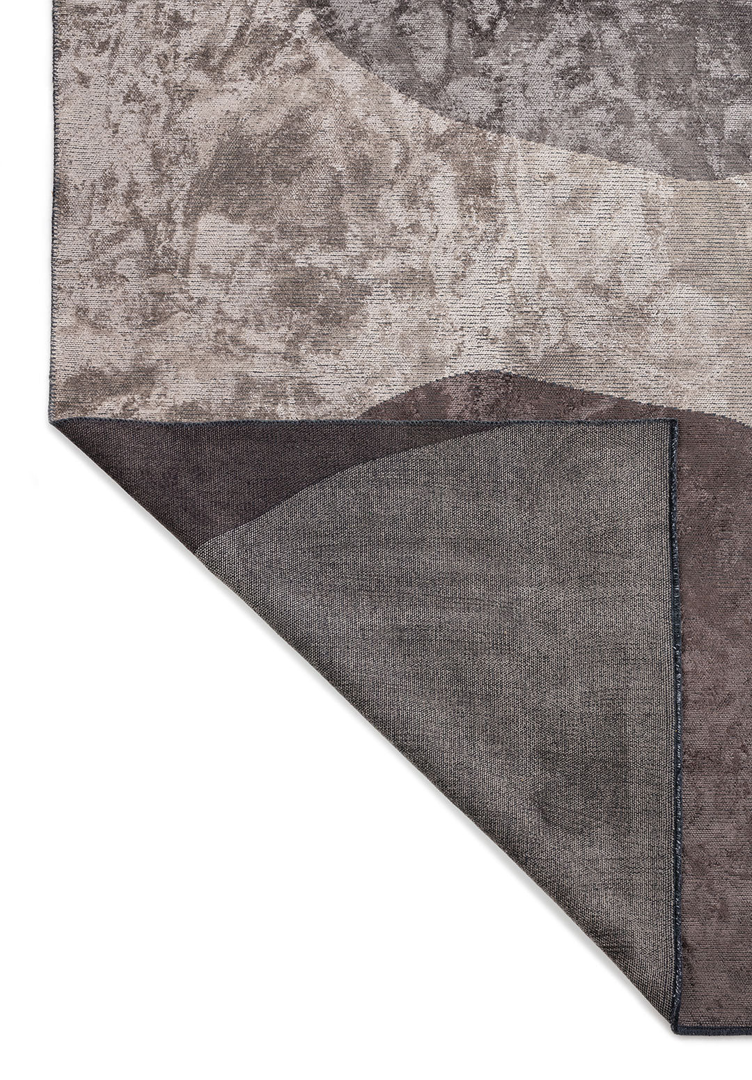 Land Dark Grey - Beige Rug
