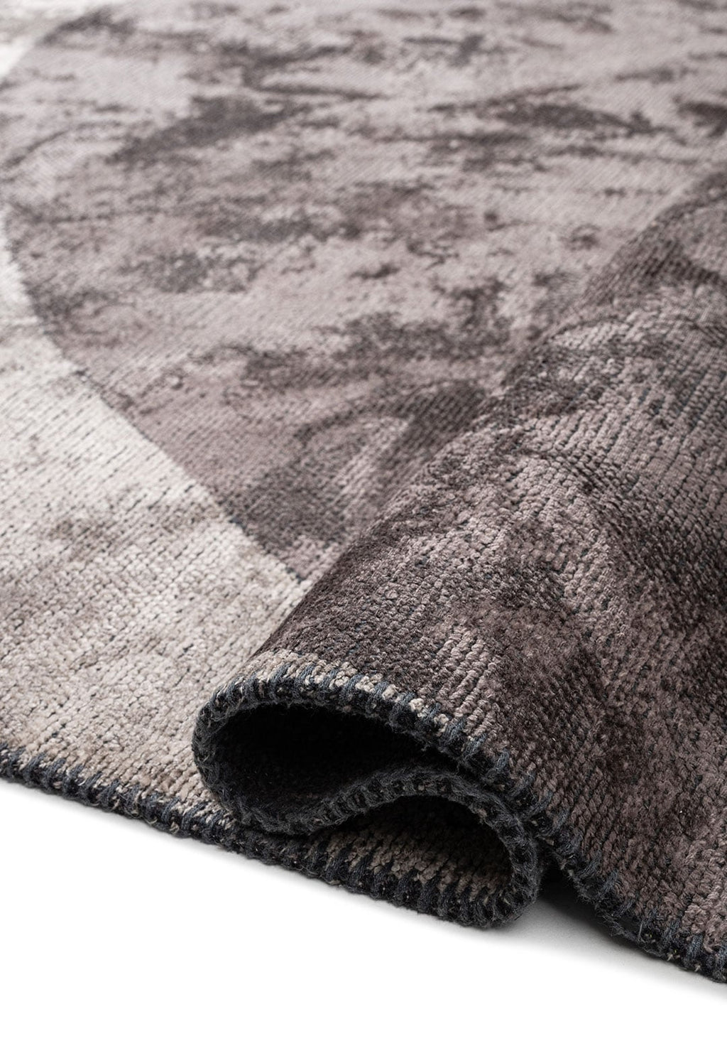 Land Dark Grey - Beige Rug