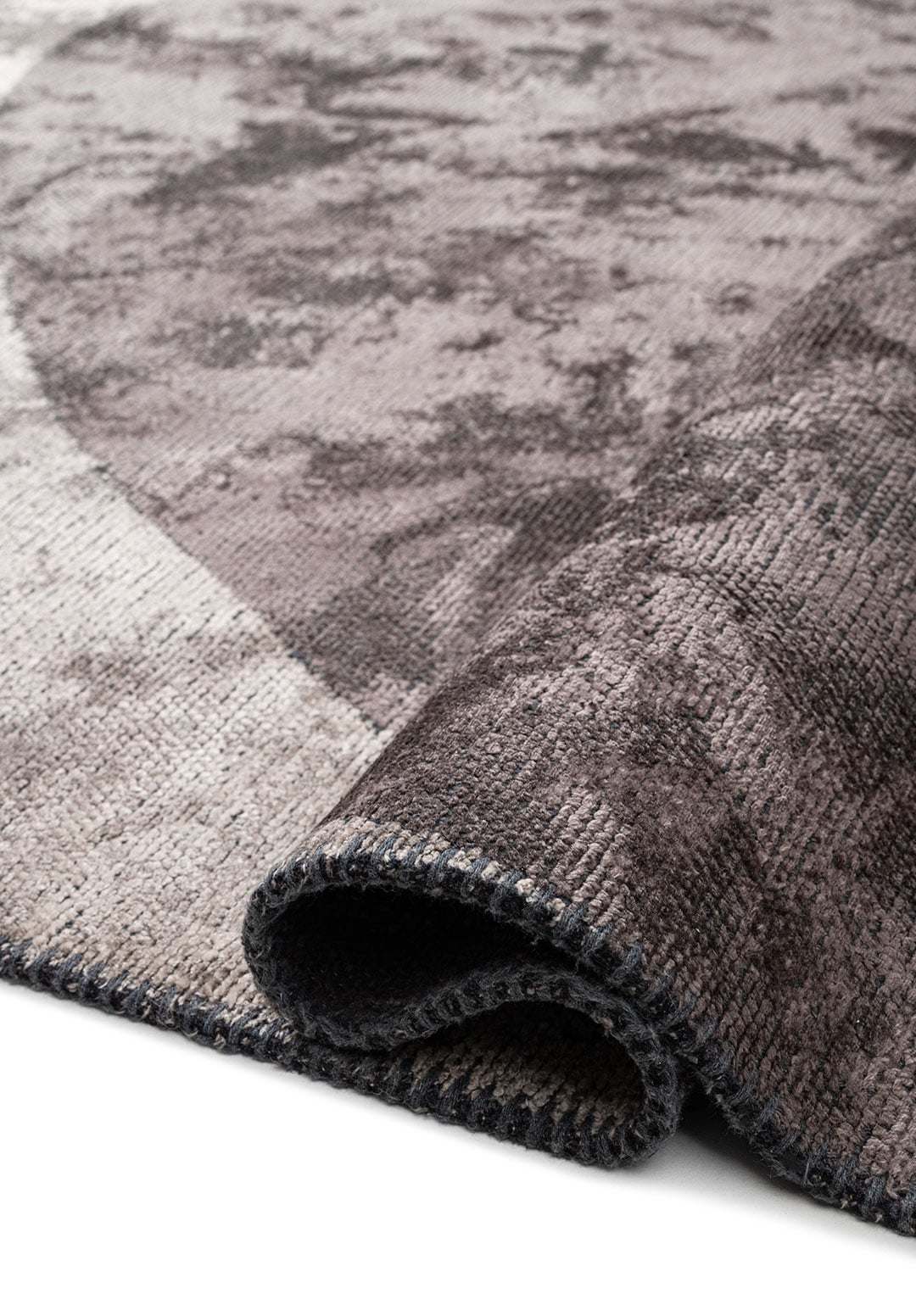 Land Dark Grey - Beige Rug