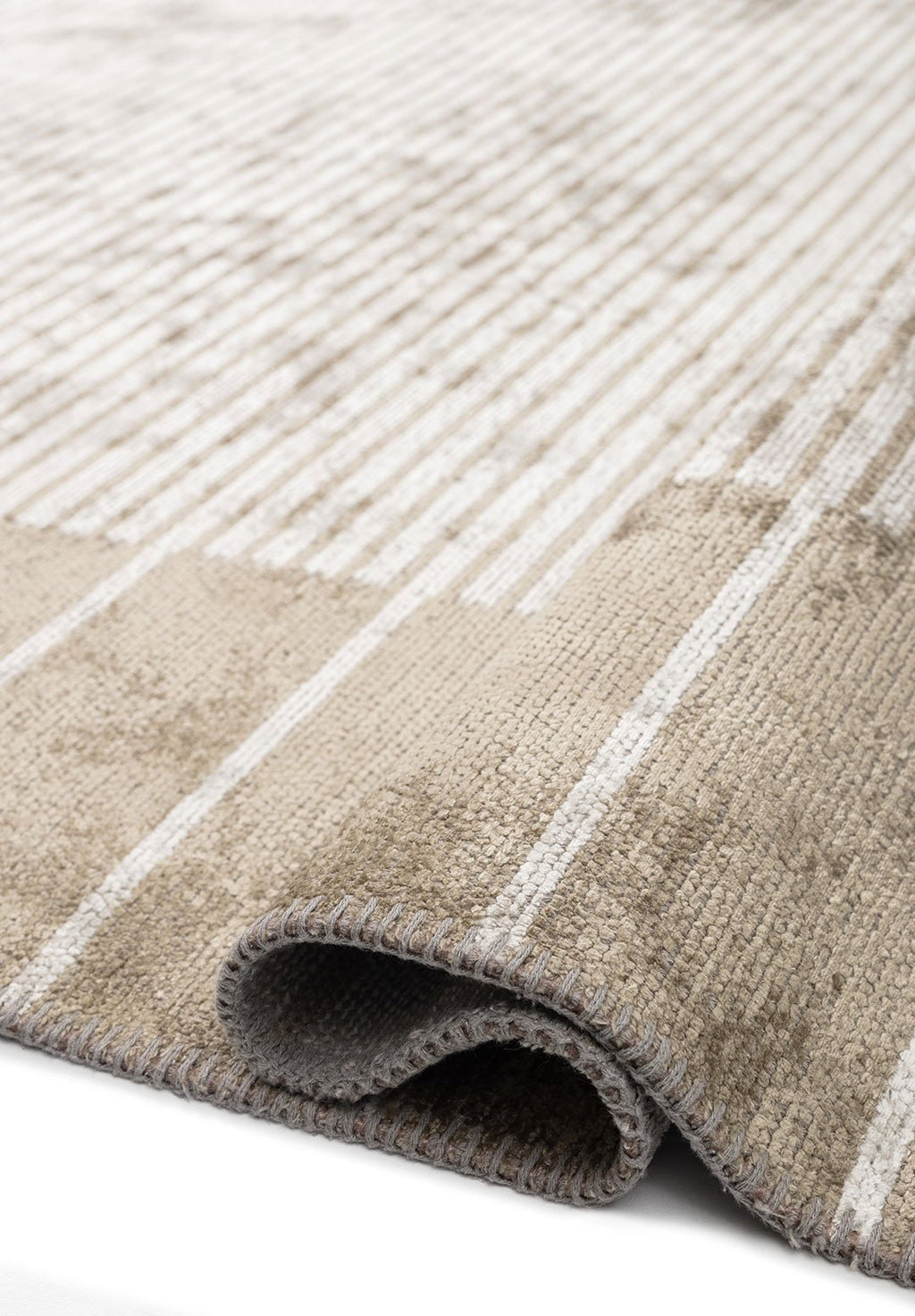 Stria Nougat - Bone Rug