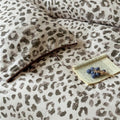 Tie-Knot Leopard Bedding Set