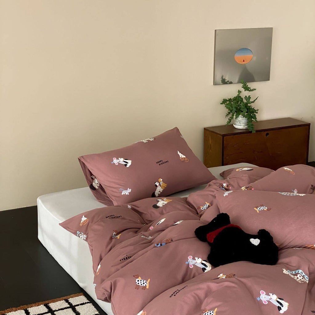 Happy Zoo Crew Bedding Set