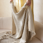 Woven Stripe Throw Blanket