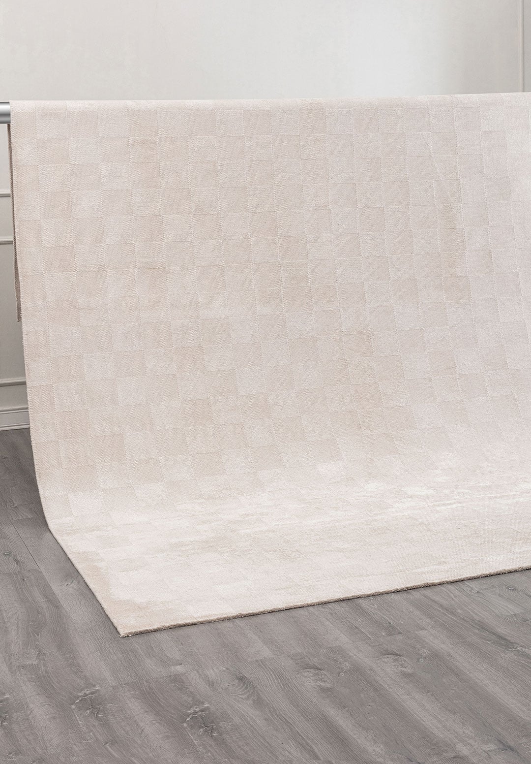 Checkers Ecru Rug