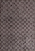 Checkers Charcoal Rug