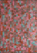 Clan Turquoise - Pink Rug