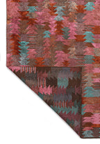 Clan Turquoise - Pink Rug